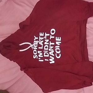 Red Hoodie/Shirt